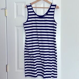 Inextenso Stripes Blue and White summer dress size XXL